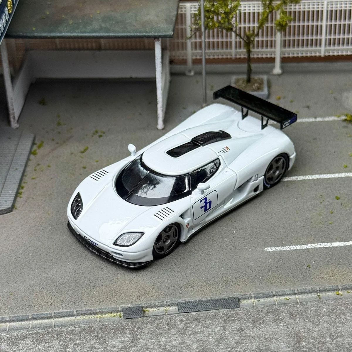 AM Autobots 1:64 Supercar CCGT with openable rear cover alloy car model