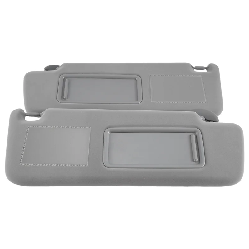 

1Pair Car Grey Sun Visor Assembly 74320-60850-B1 7432060850B1 For Toyota Prado 2002-2009 Replacement Accessories