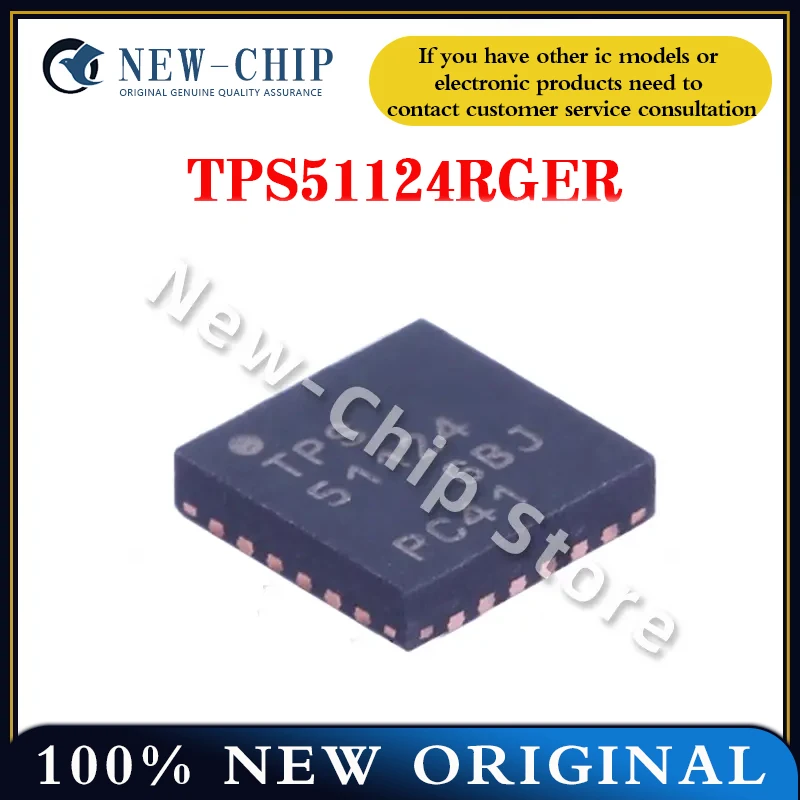 2PCS-50PCS/LOT  TPS51124RGER TPS51124 QFN24 New Original