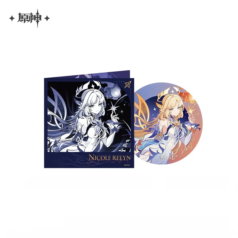 Pre Sale miHoYo Official Genuine Genshin Impact Nico Theme Portable Headset Gifts Set Cosplay Anime Game Fashion Music