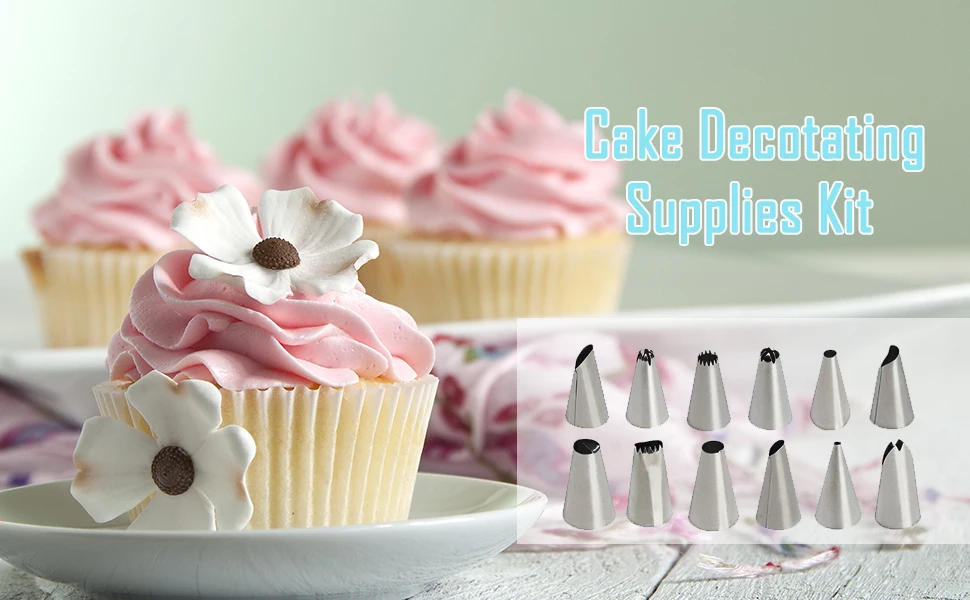 Piping Bags and Tips Set