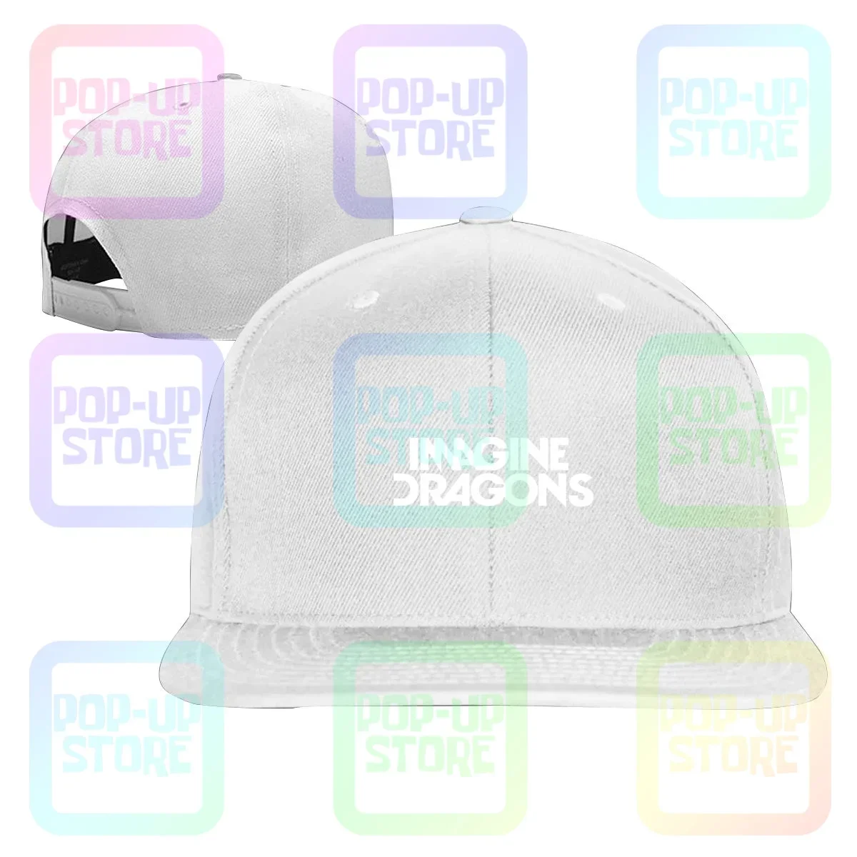 Imagine Dragons Indie Rock Band Dan Reynolds Bastille New Album Concert Snapback Cap Baseball Caps Pop Streetwear