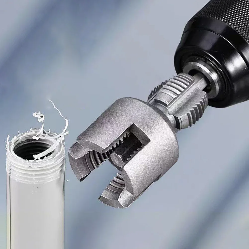 Progetti idraulici fai-da-te Utensile da taglio per filettatura Taglio rapido Utensile per tubi dell'acqua Utensile da taglio Die integrato Costruzione in 1 pezzo