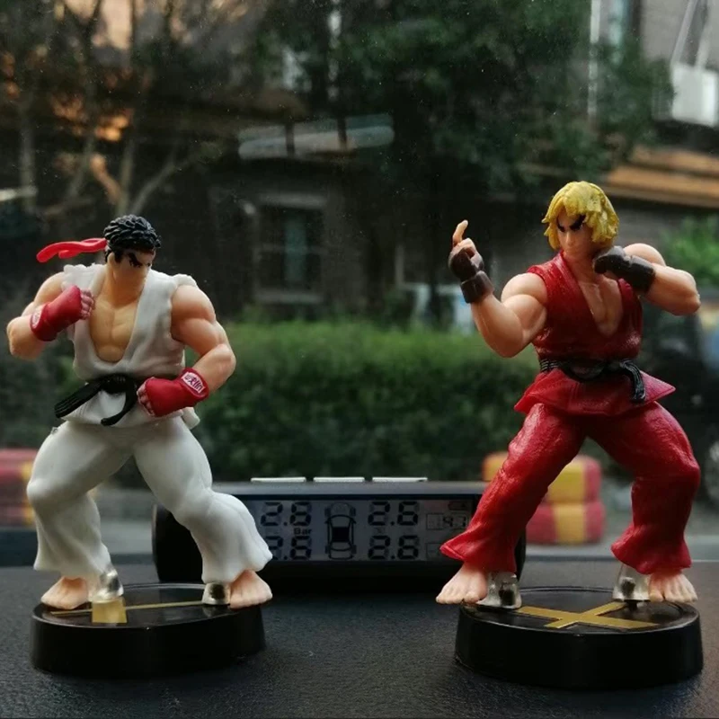 Figura de acción de Anime Street Fighter, juego de lucha, Ken Masters Hoshi Ryu, colección de juguetes de PVC, decoración de escritorio, regalo de Navidad
