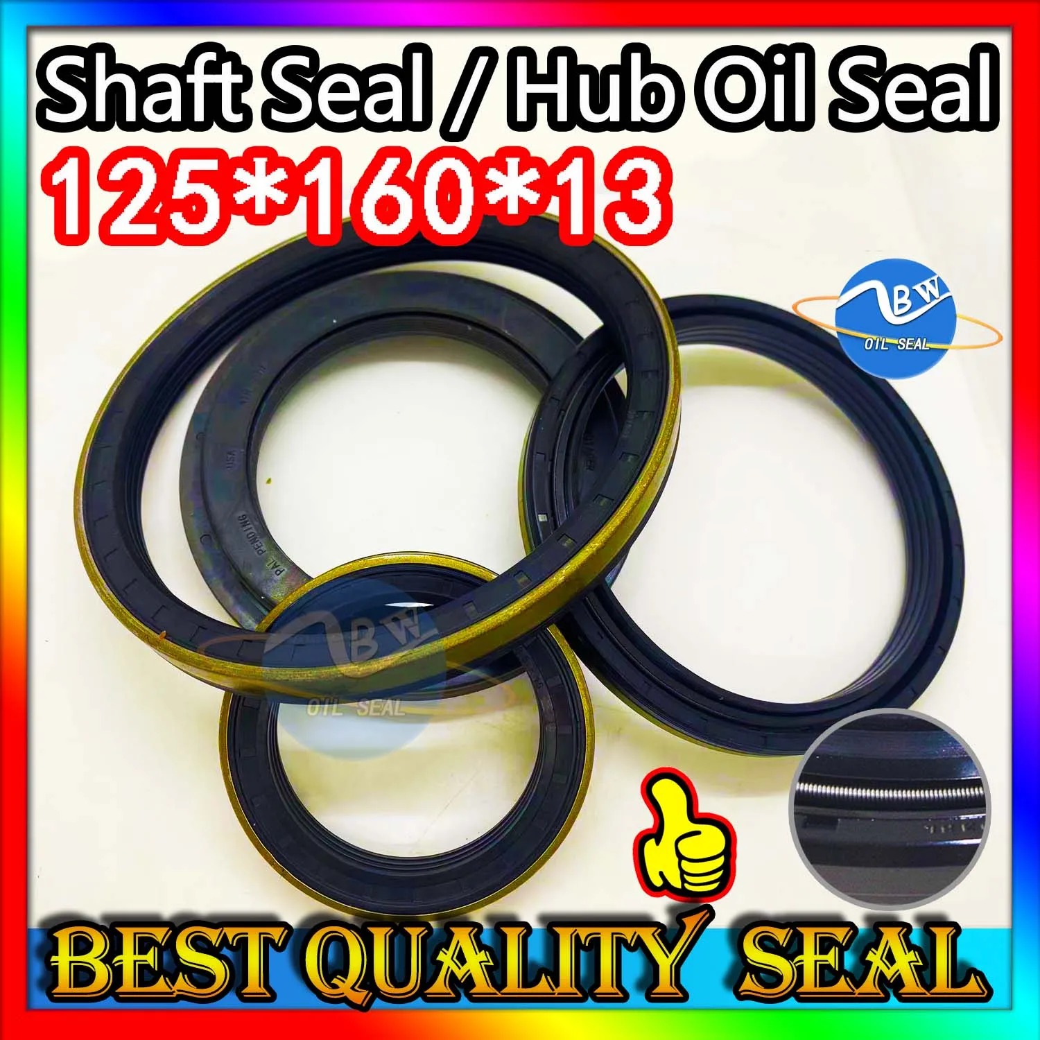 

Cassette Oil Seal 125*160*13 Hub Oil Sealing For Tractor Cat 125X160X13 Gasket Factory Direct Sales Machinery Gearbox Reliable