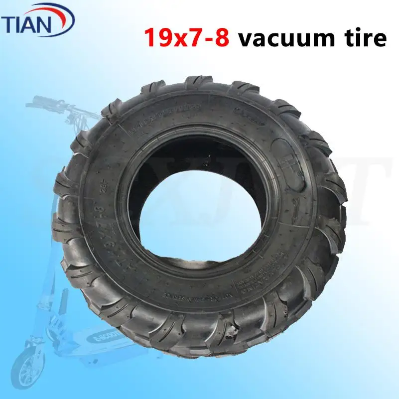 19x7-8 ATV 8-Zoll Schlauchloser Reifen Geeignet für 50cc 70cc 110cc 125cc Kleine ATV-Vorderräder Kayo Chinesisch