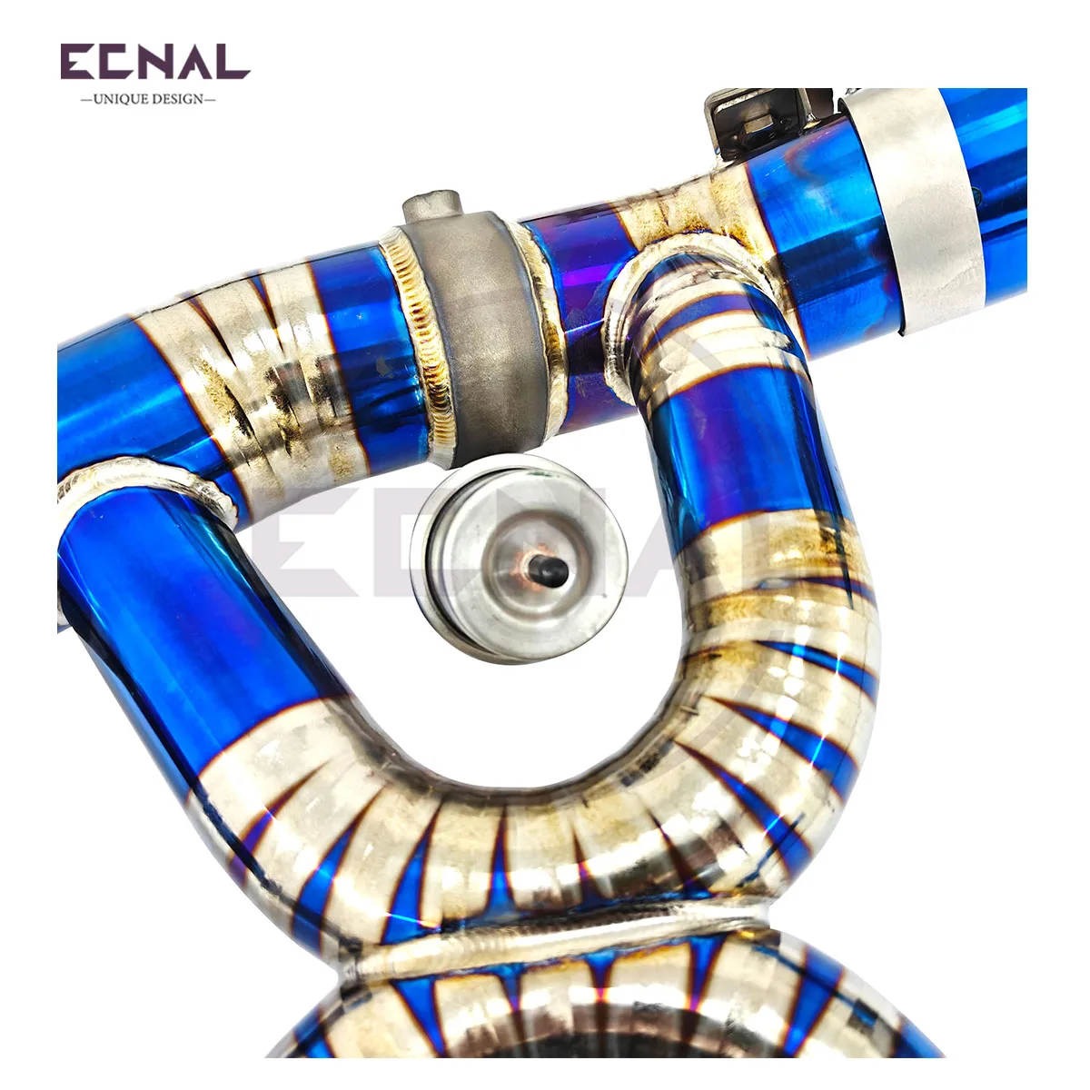 

Выхлопная система Ecnal для высокопроизводительной выхлопной трубы Mclaren Mp4, титановый клапан, выхлопная система