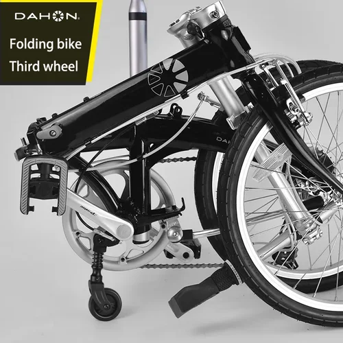 Imagen 2 del producto DAHON-soporte para bicicleta, tren de aterrizaje, tercera rueda, fácil rueda, asistencia de refuerzo, accesorios para bicicleta