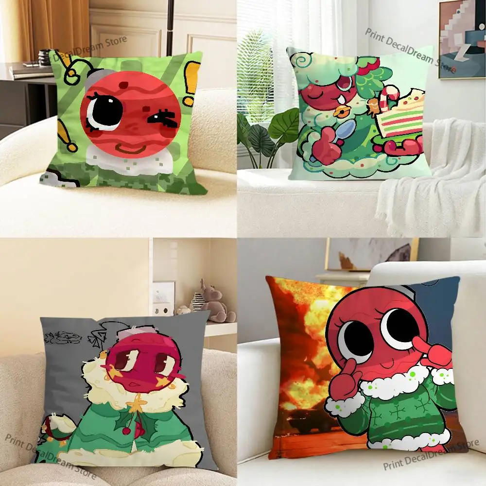 B-Bobette D-Dandys Printed Pillow Cover Cushion Case Simple Sofa Pillow Case No Pillow Core