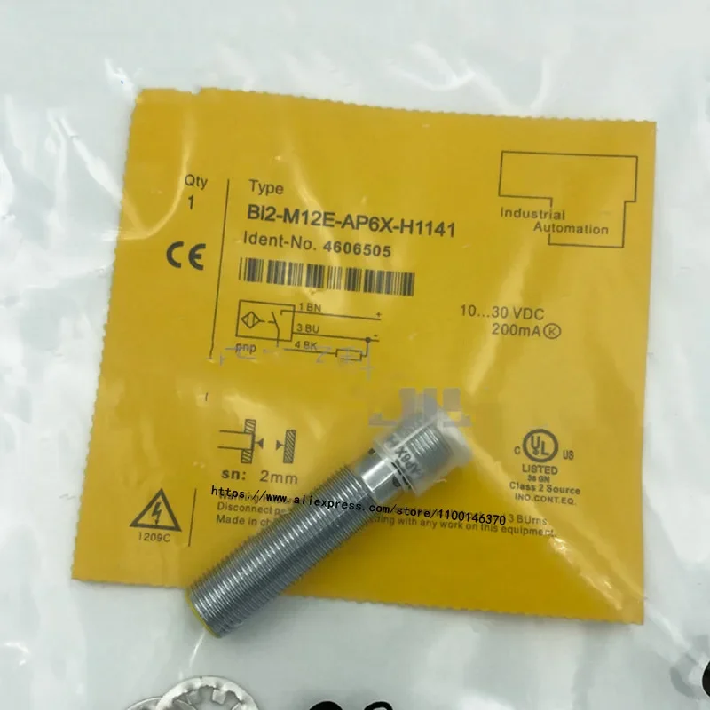

3Pcs New Proximity Switch DC Three-Wire PNP Normal Open Sensor Bi2-M12E-AP6X-H1141