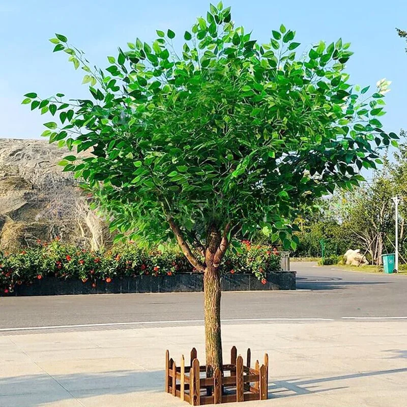 Artificial tree large hotel landscaping peach banyan tree