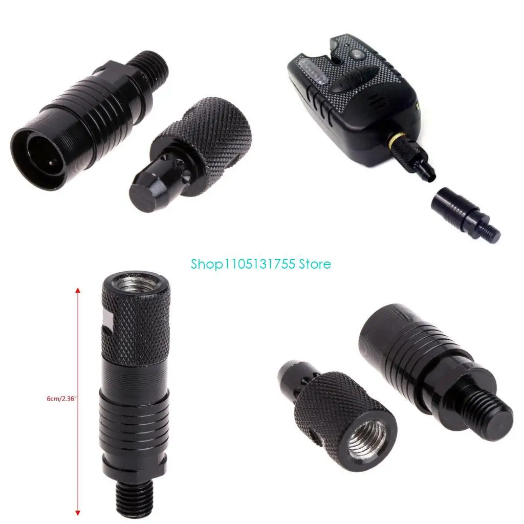 K0EF Quick Release Adapter Stecker Karpfen Angelrute Biss Alarm Halter Stecker Auto