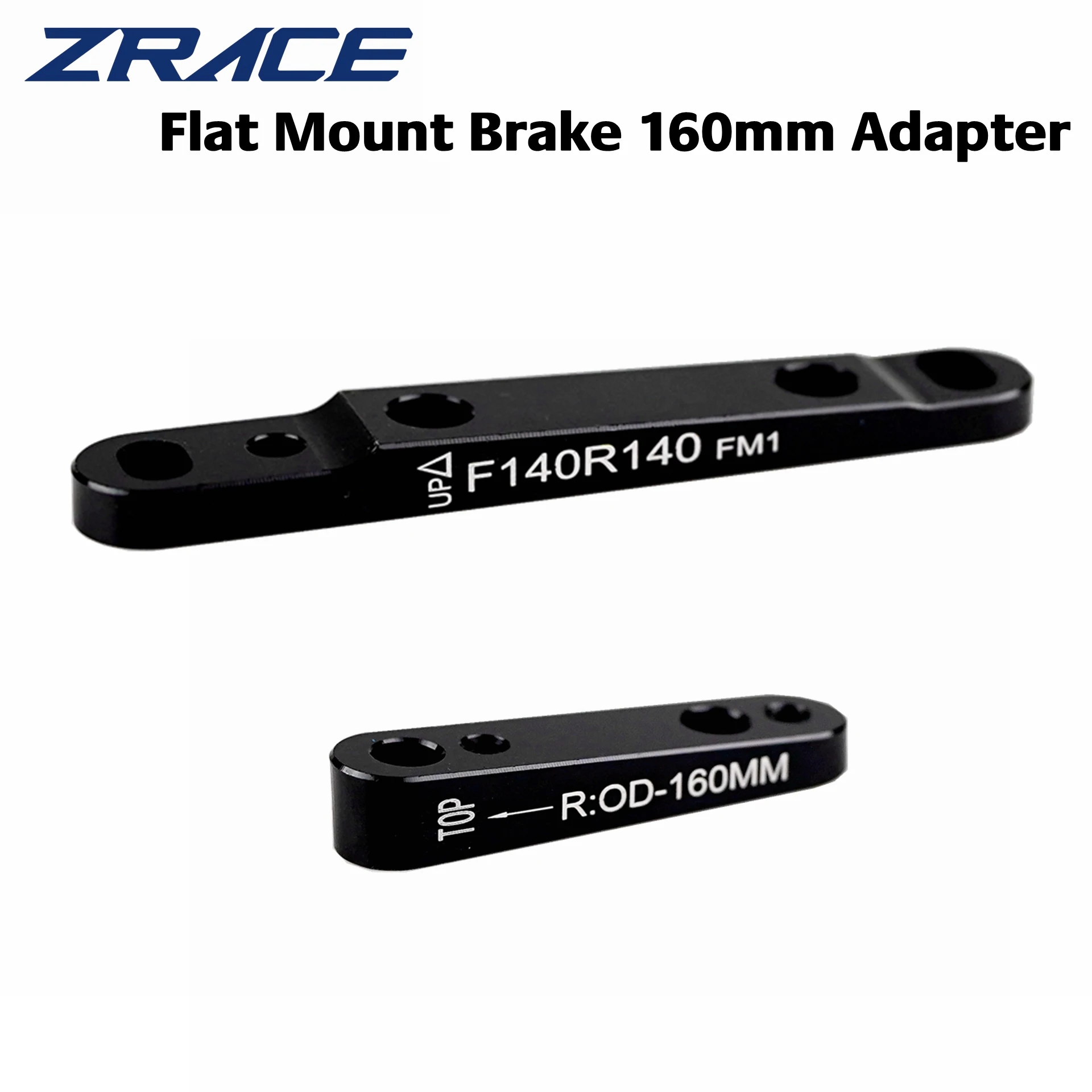 ZRACE Road Bike Disc Brake Flat Mount Brake 140-160mm Adapter, Front 140 / 160mm Adapter, Rear 160mm Adapter