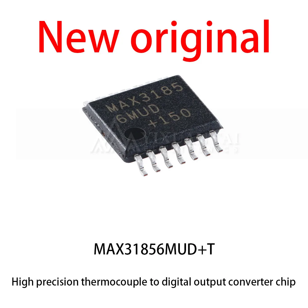 

10Pcs/Lot NewOriginal MAX31856MUD+T TSSOP-14 high-precision thermocouple to digital output converter chip
