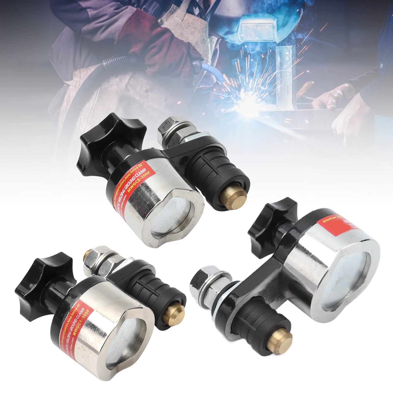

Magnetic Welding Ground Clamp On Off Adjustable Switchable Holder Grounding Magnet Connector Grounding Magnet for Welding