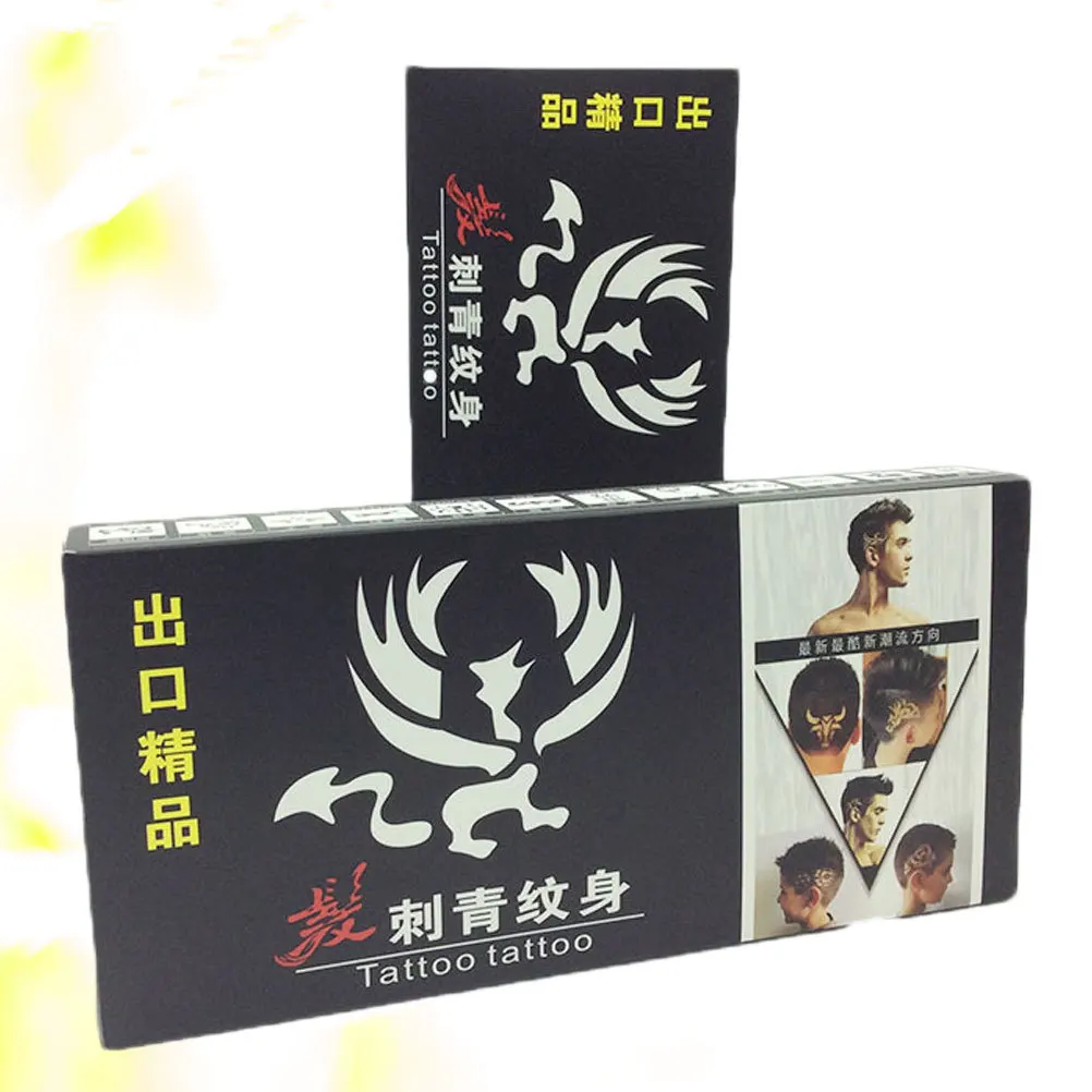 

25Pcs Hair Stamp Kit Waterproof Glitter Tattoo Stencils for Party Festival Use Hair Tattoos Kit