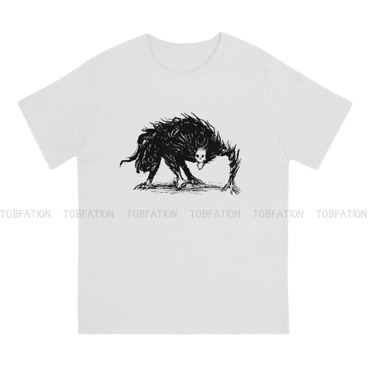 Dark Beast Fashion TShirts Bloodborne Game Soul Male Graphic Pure Cotton Streetwear T Shirt O Neck