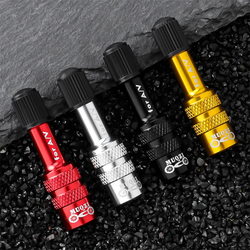 Bike Fork Schrader Valve Adapter MTB Road Bicycle Air Fork Inflatable Valve Adapter