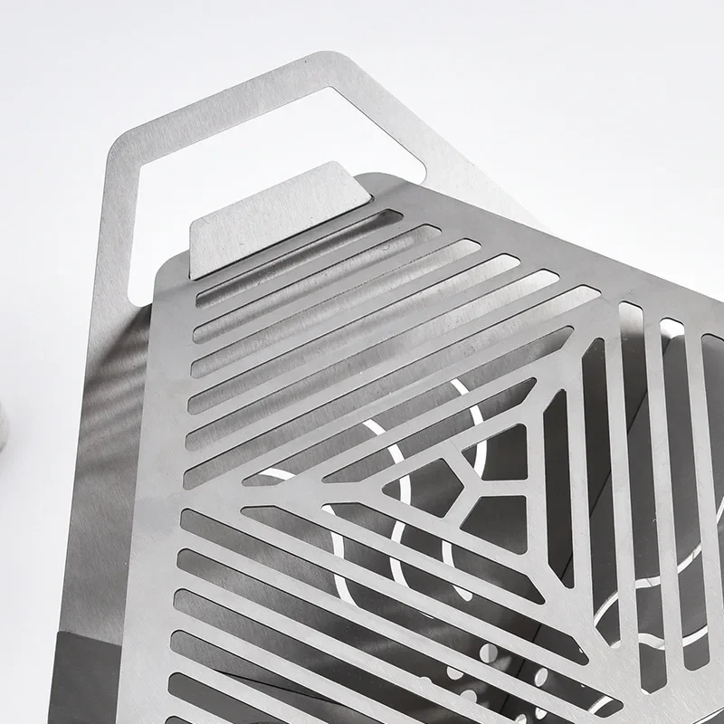 Foldable Stainless Steel BBQ Grill 4