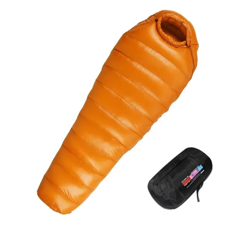 

Mummy Sleeping Bag Down Adult Outdoor Camping All Season Duck Down Sleeping Bag Fill 600