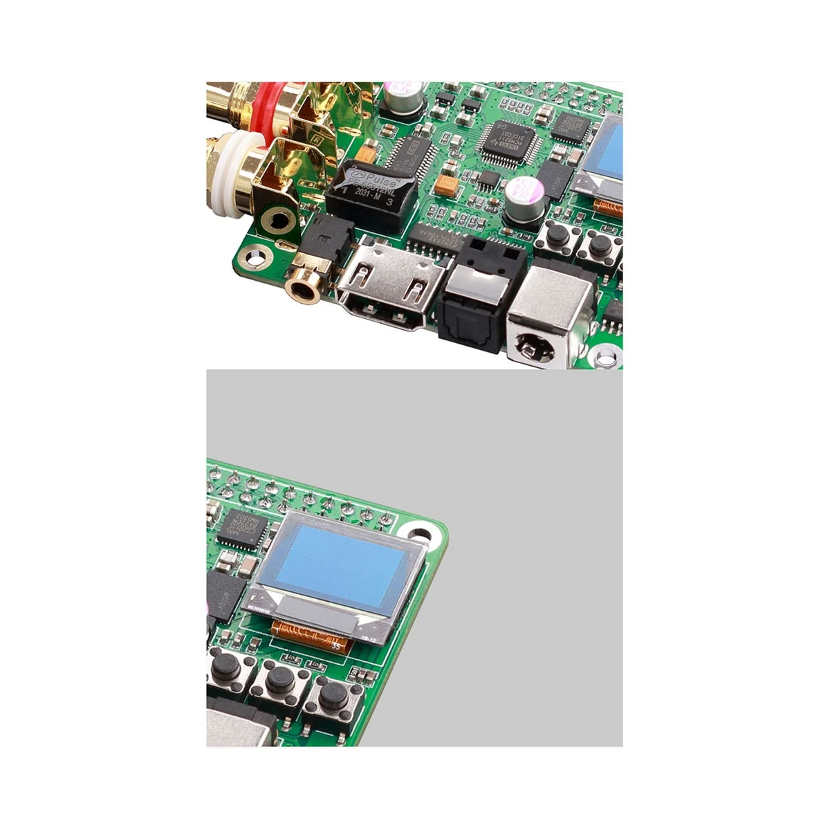Raspberry Pi DAC Audio Decoder Board HIFI Expansion Moudle Supports Coaxial Fiber I2S OUT for Raspberry Pi 3B 3B+ 4B