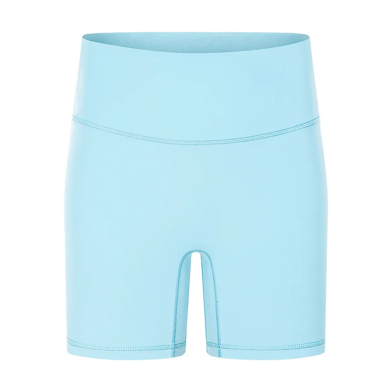 Linha Skinny Yoga Shorts para Mulheres, Calças Esportivas, Roupas Fitness, Verão, Novo, L