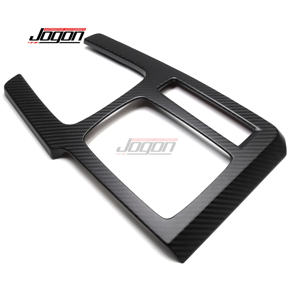 MT For Acura Integra Type S 2023 2024 2025 Real Carbon Fiber Interior Central Gear Shift Panel Cover Trim Accessories