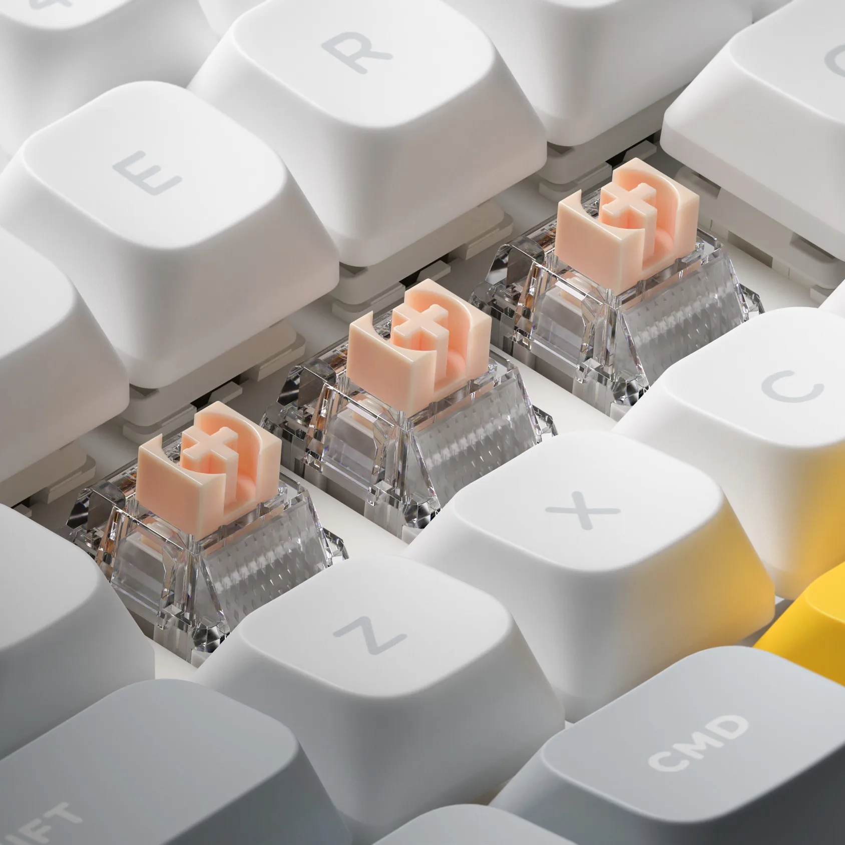 Nuphy Halo65 V2 Wireless Mechanical Keyboard with PBT Keycaps 65% Hot Swappable Custom Gaming Keyboard QMK/VIA Gasket Structure
