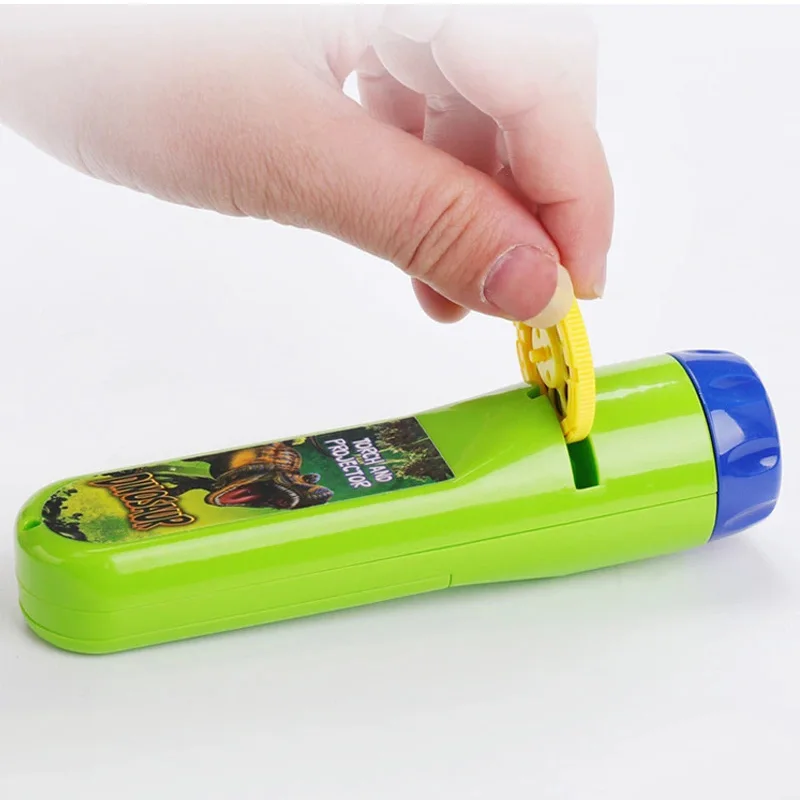 Projektor Taschenlampe Spielzeug Kinder Frühe Bildung Spielzeug Kognitive Schlafenszeit Geschichte Beleuchtung Modus Projektion Geschichte Maschine TMZ