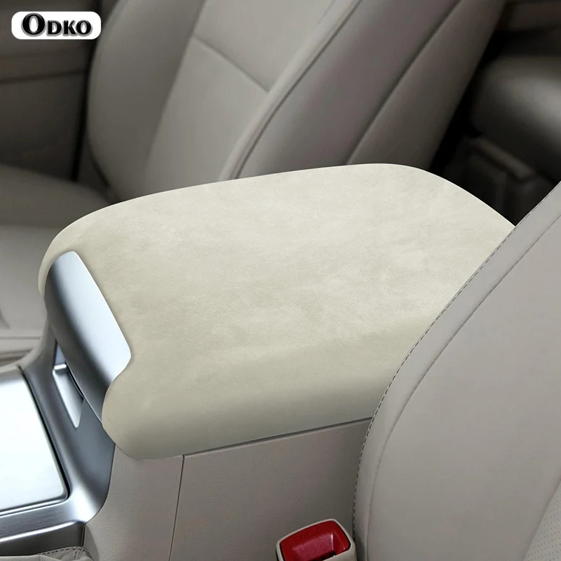 Car Interiors Armrest Lid Cover Overlay Panel Shell for Toyota Land Cruiser LC200 2004-2024, LEXUS LX470 LX570 2012