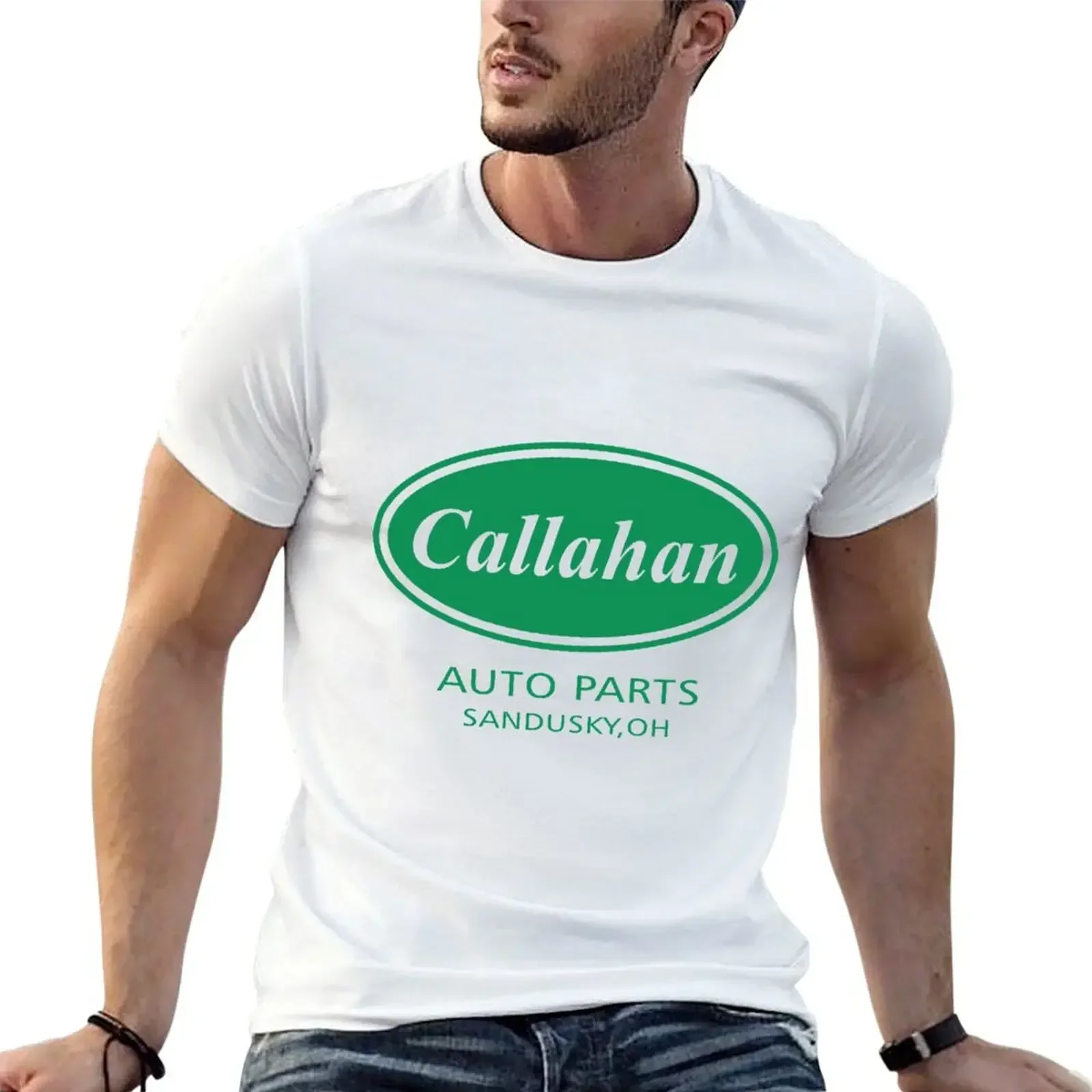 Callahan Auto Parts T-Shirt anime t shirts vintage anime shirt Men's t shirts