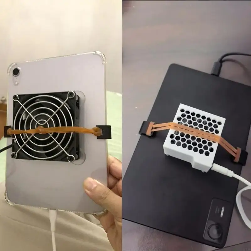 H7JF Back Clip для телефона планшета охлаждения вентиляционных аксессуаров растягиваемая группа