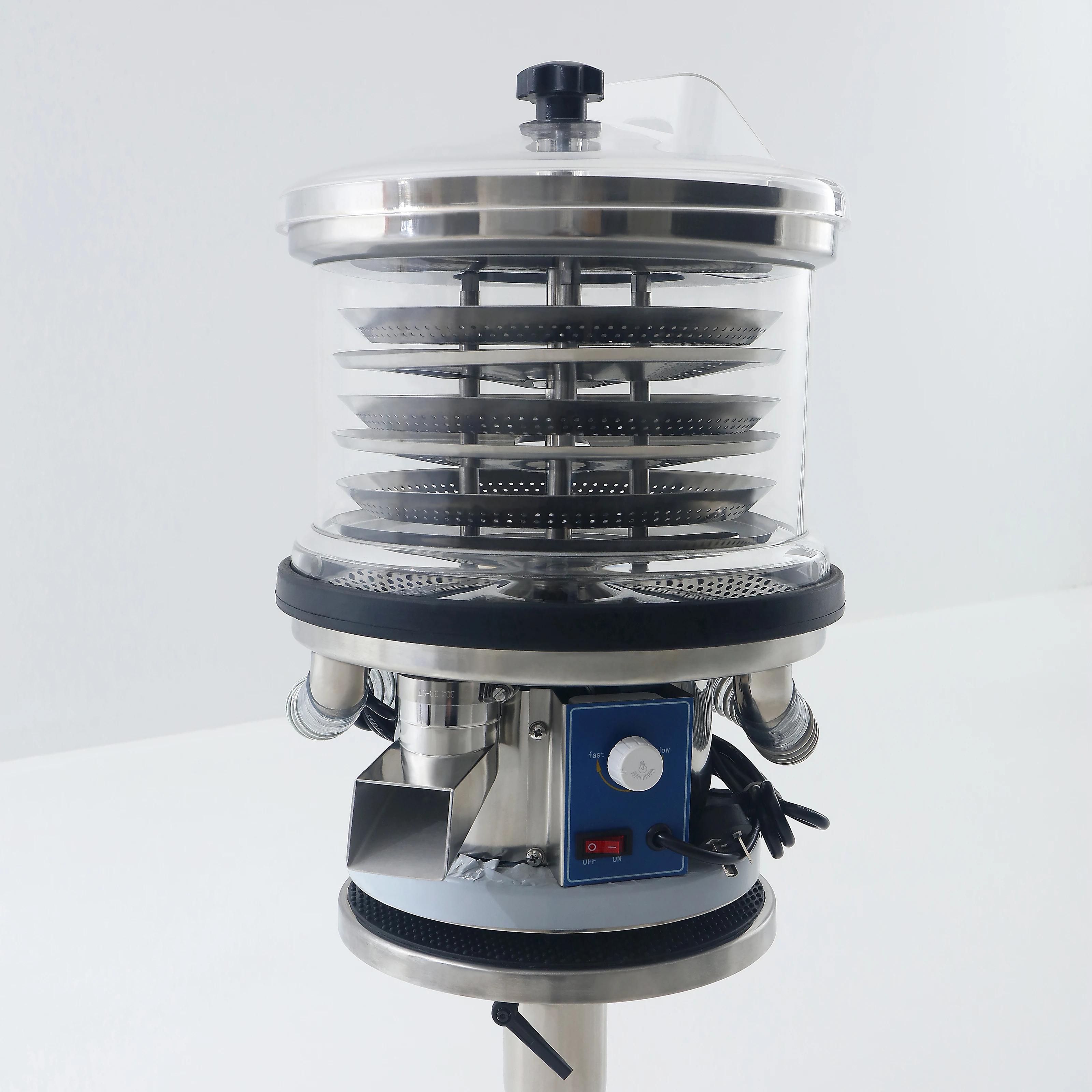 كفاءة عالية أسفل دوران t Deduster - آلة فحص إزالة الغبار وإزالة المسحوق لـ ts