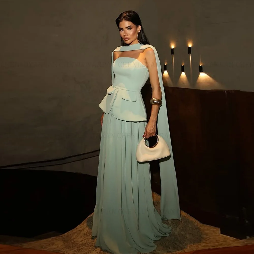 

MOLISA Customized Evening Dress Luxury Elegant Party Dresses Woman Back-length Sleeveless Strapless Dresses for Formal Occasions