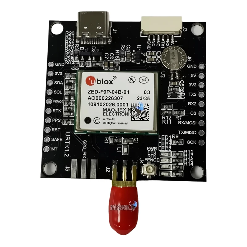 ZED-F9P-04B-01 High-Precision RTK GNSS/GPS Receiver Development Board USB & Serial Interface  for Drones GPS Module OEM/ODM