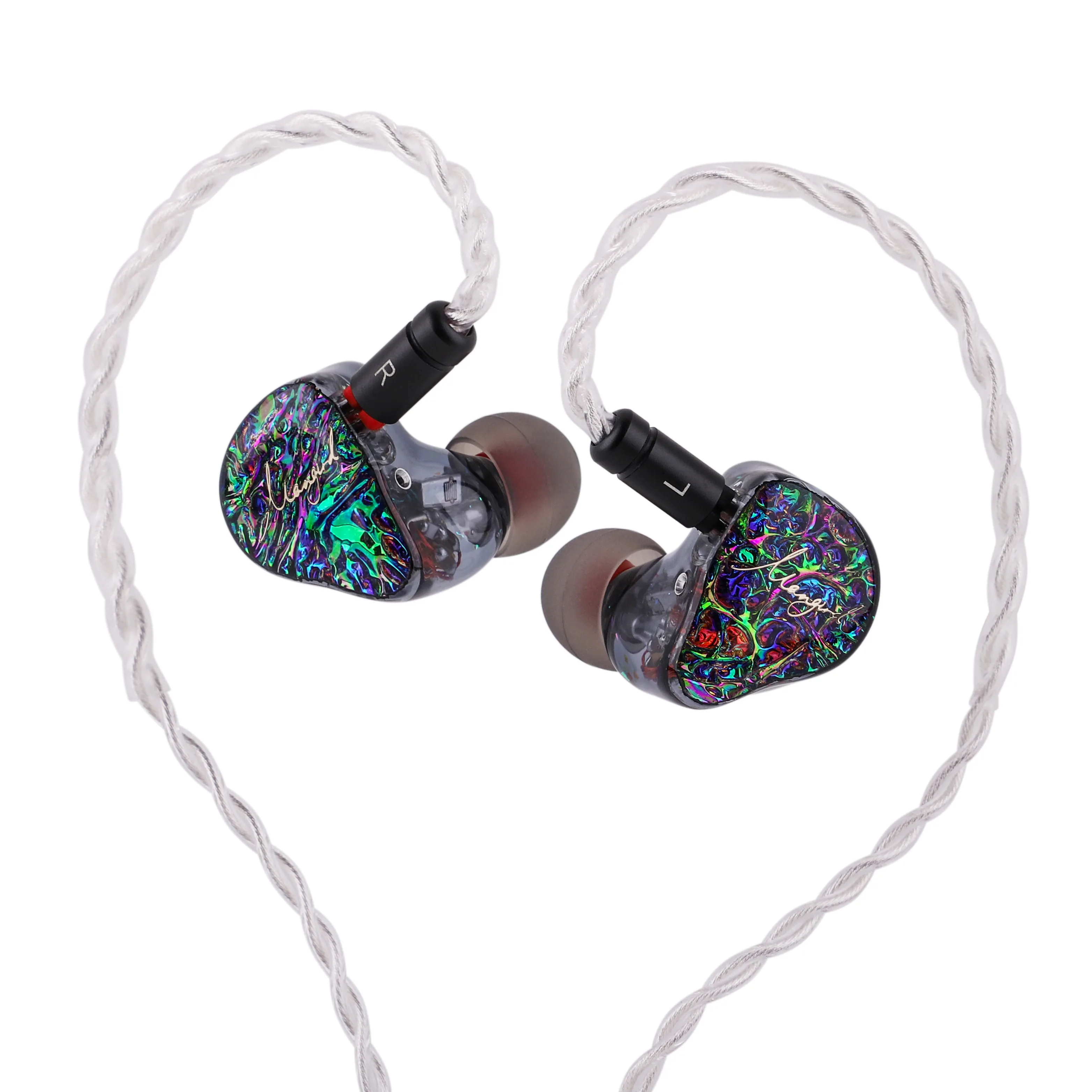 Проводные игровые наушники Mistake с двумя динамическими драйверами, богатые и мощные басы, высококачественные проводные игровые наушники