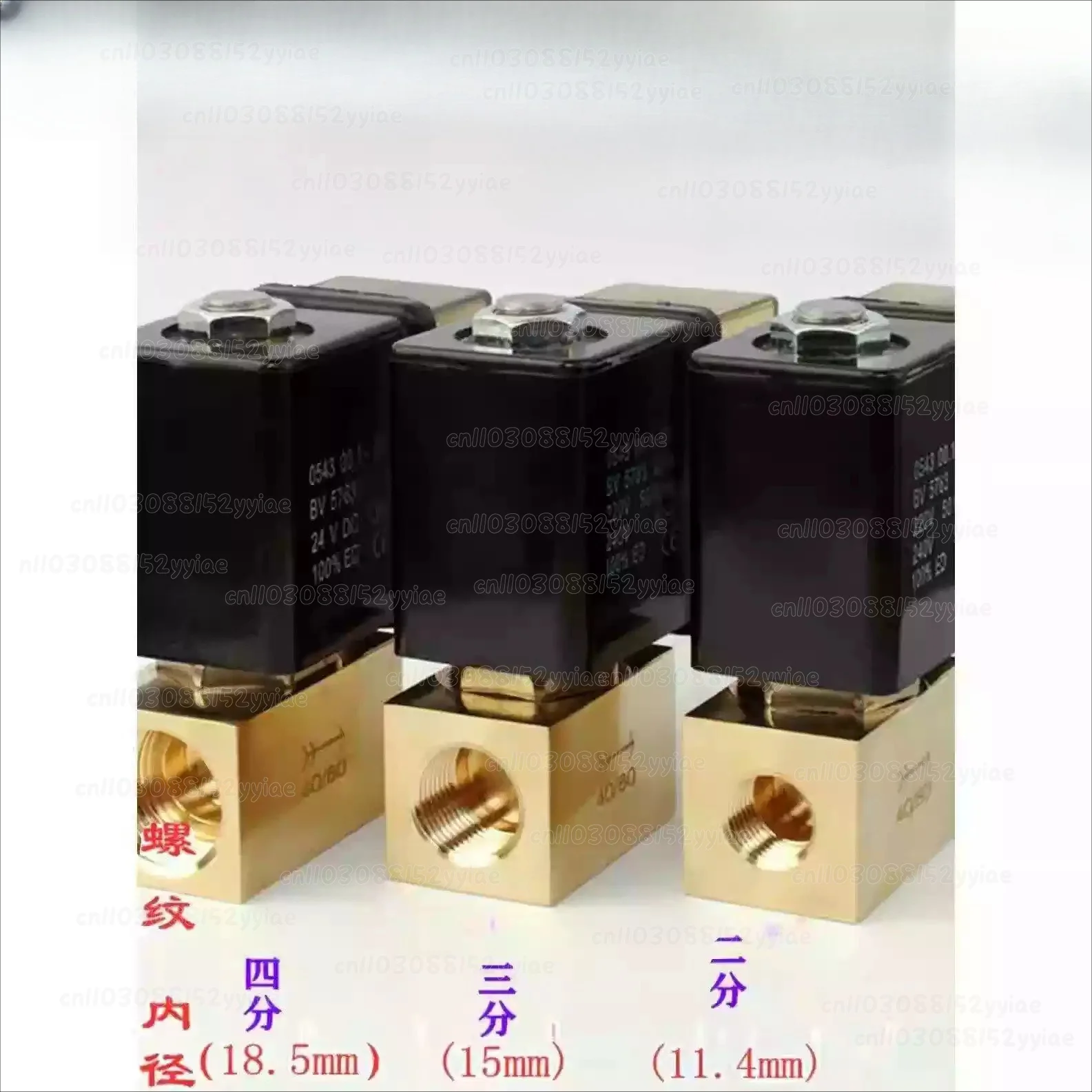 1PCS High Pressure Solenoid Valve  2Position 2 Way Normally Closed Pressure 8Mpa Water Valve Air Valve AC220VD JT22-02