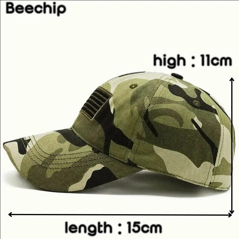 Men\'s Outdoor Sun Protection and Sunshad Youth Camo Duck Tongue Spring and Autumn Middle Age Baseball Hat