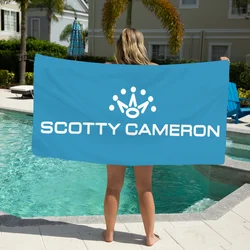Sports Golf S-Scottyes-y Towel Soft Pool Gift For Travel Gym Shower Camping Quick Dry Sports Large C-Camerones-n Beach Towel