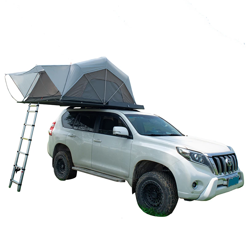 

Roof Tent 13cm Lightweight Hard Shell Car Tent Extra Large T1 Max Four-Person Roof Tent