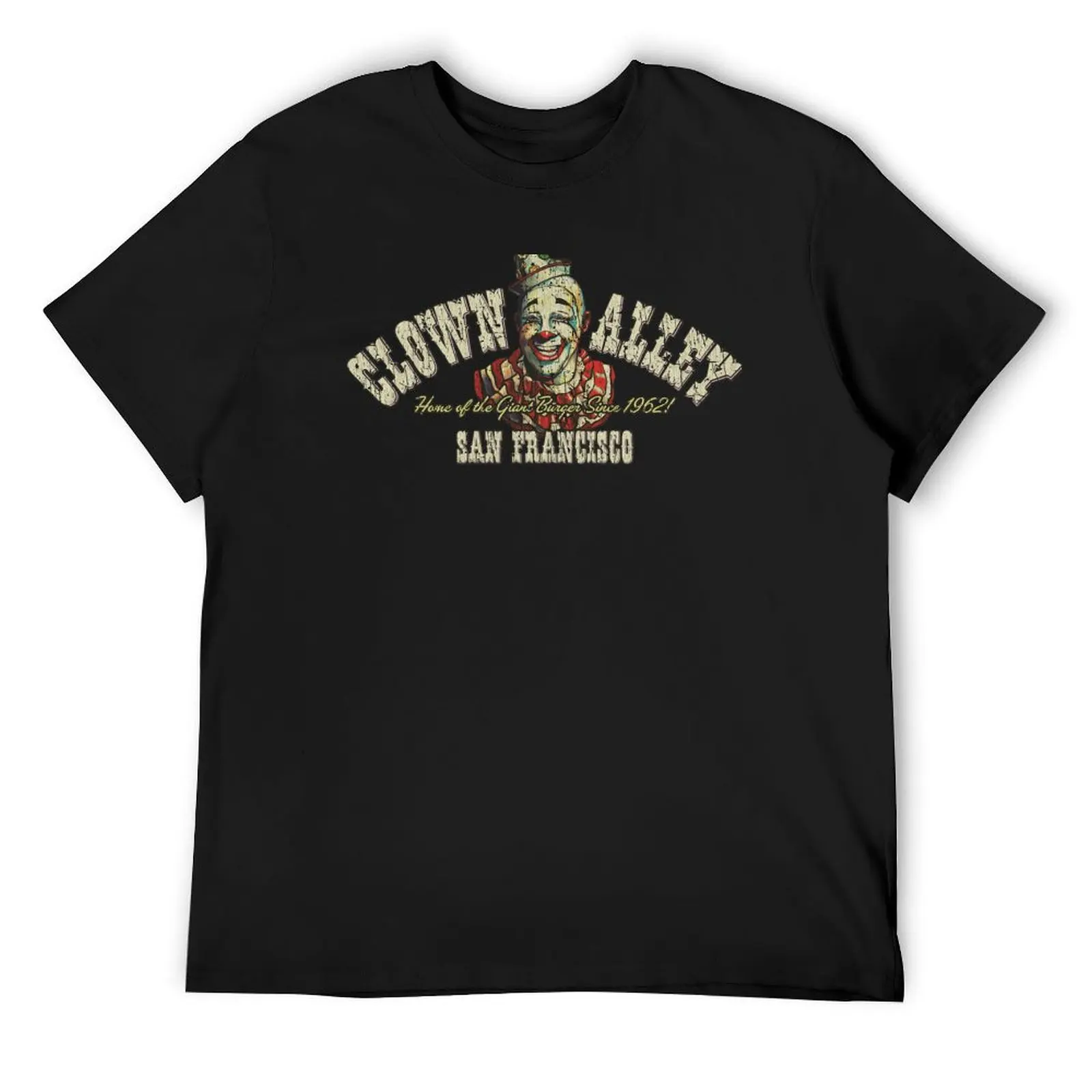 

Clown Alley San Francisco 1962 T-Shirt vintage t shirts Aesthetic clothing shirts graphic t shirt men 100℅ cotton