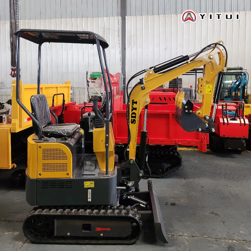 

High Quality Mini Excavators Factory Direct Sales Customized 1.2-Ton Household Type Easy To Operate Kubota Engine