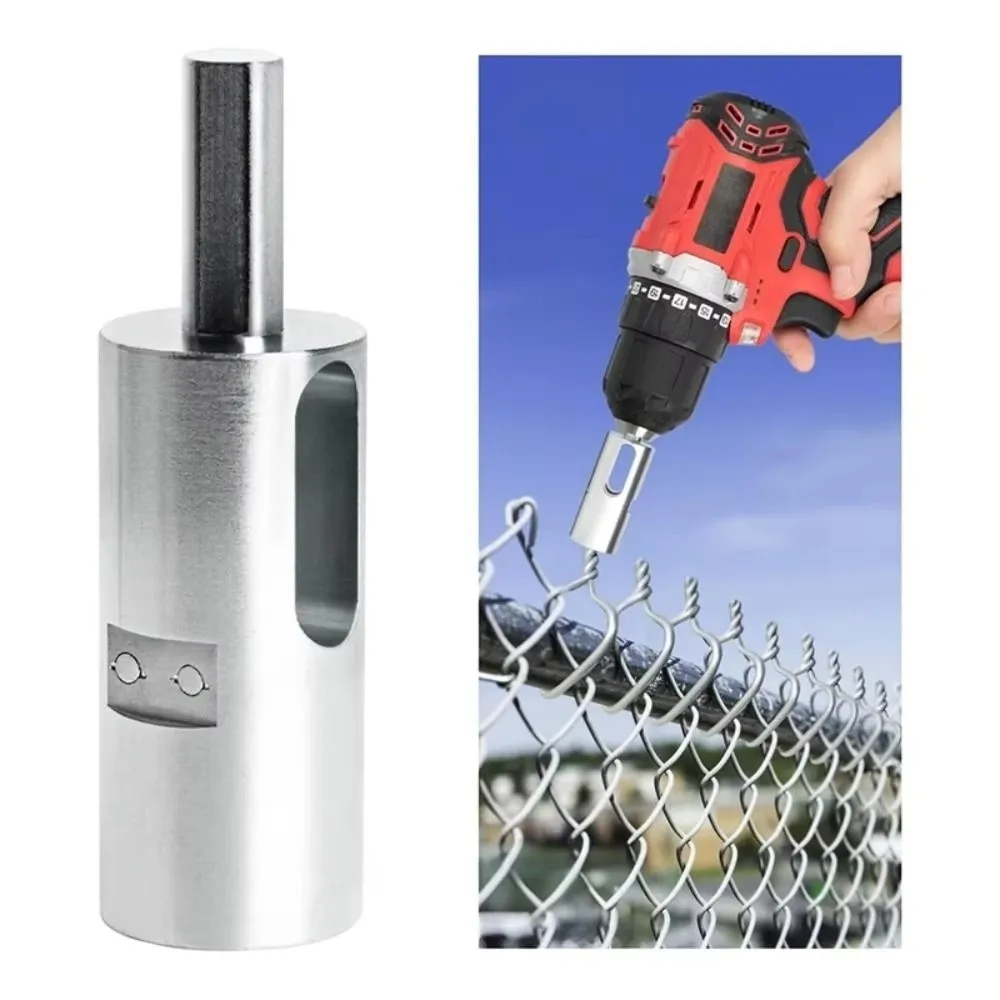 Portable Tie Wire Twister Tools Iron Wire Knotter Drill Chuck Tool Electrical Drill Twister Multi-functional