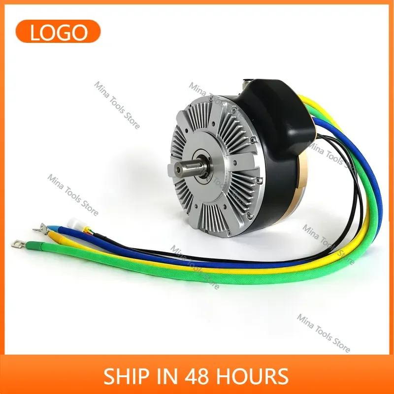 11KW PMSM BLDC Motor 72V DC for Propulsion & Electric Motorcycle Racing