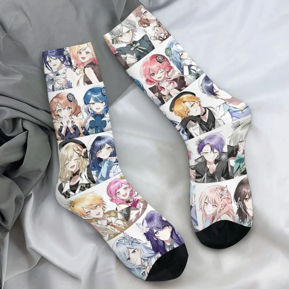 

Project Sekai Rui Kamishiro Anime Game Stockings Design Korean Socks Autumn Anti-Slip Socks Adults Men Running Comfortable Socks