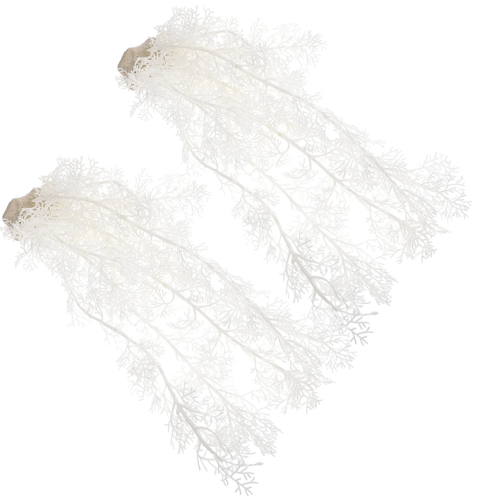 

2pcs Water Grass Decor For Aquarium Fake Plants Betta Fish Tank Large Tall Plastic Aquatic Plants Fish Tank Decorations