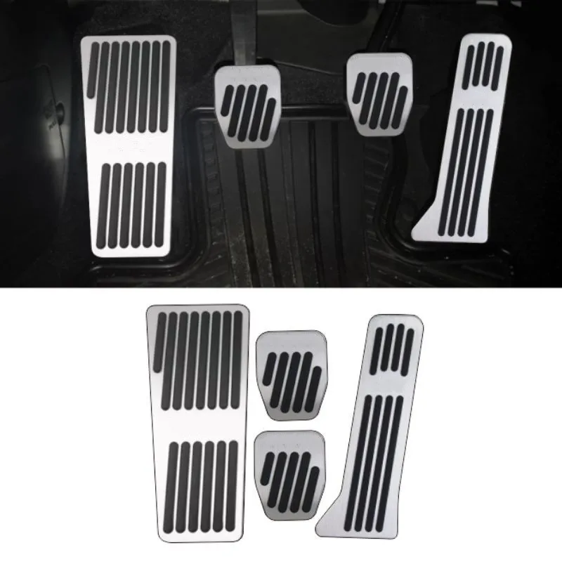 For Mazda CX-3 DK 2015-2023 Car Gas Fuel Accelerator Brake Footrest Pedal Rest Pedal Snap-fit Install Cover Interior Accessories