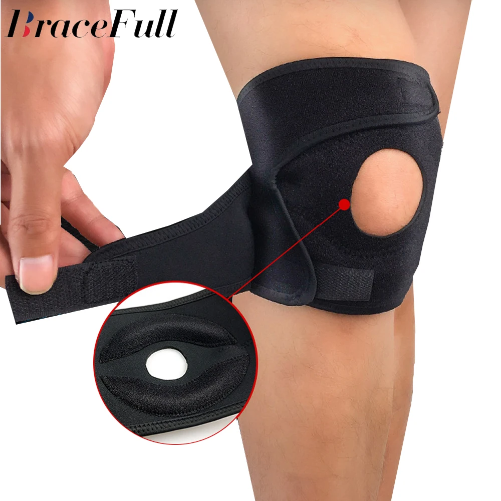 1PCS Knee Brace for Men Women Knee Pain Relief,Running,Meniscus Tear  - Adjustable One Size Patellar Stabilizing Knee Brace