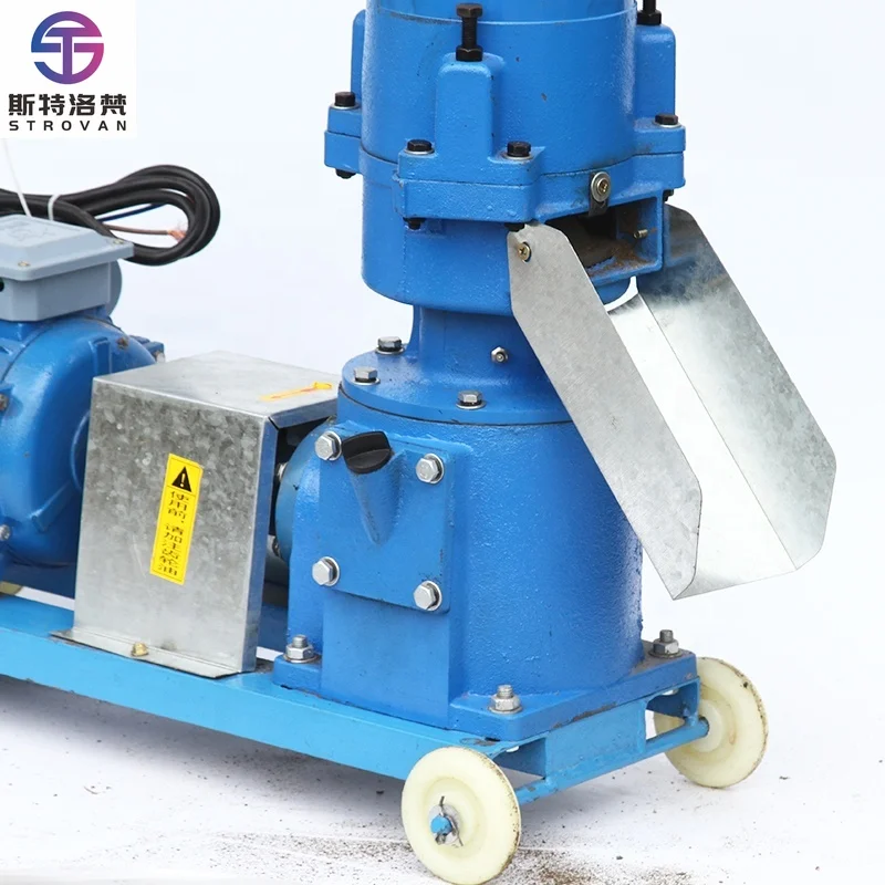 KL-150 220V Small Home Breeding Feed Processing Equipment Making Straw Corn Capsules for Chicken Duck Rabbit Sheep Cattle