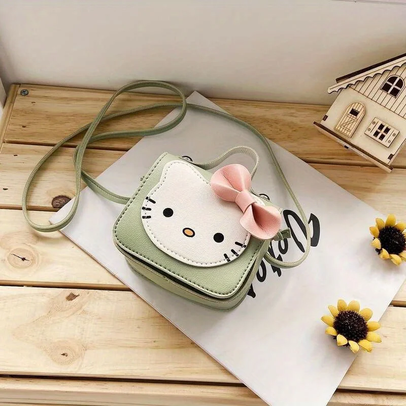 MINISO Sanrio Cartoon Crossbody Bag Shoulder Bag HelloKitty Exquisite Small Handbag Coin Purse Coin Purse